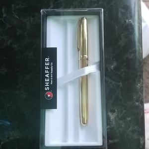 Scheaffer gold plated fountain pen